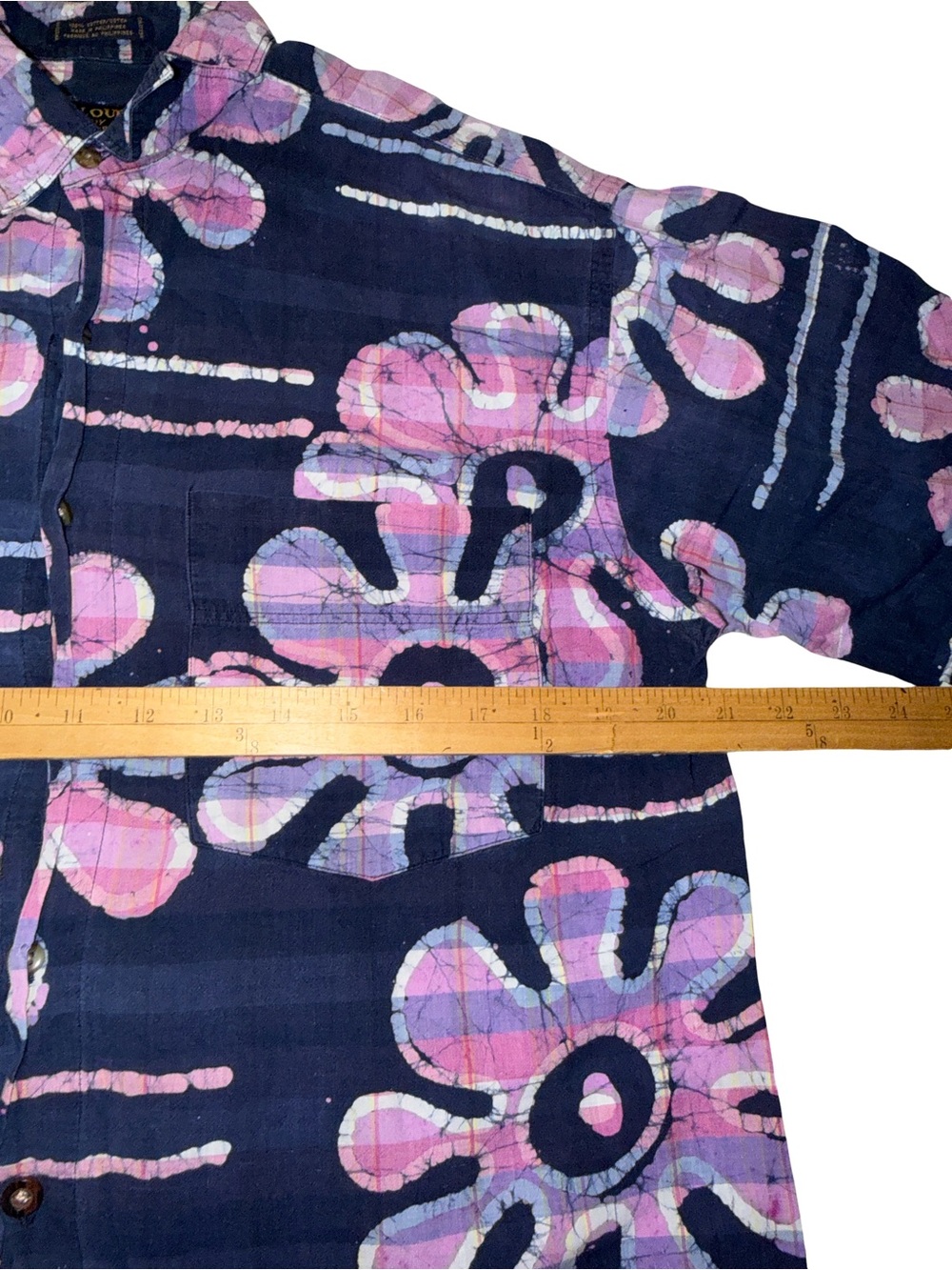 Colours by Alexander Julian Men’s Floral Button-Up Shirt, Size M - Picture 9 of 11